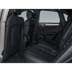 Rear seats of a high-end car for interior photo editing.