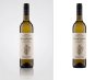 Professional glass bottle cutout with removed background for online catalog