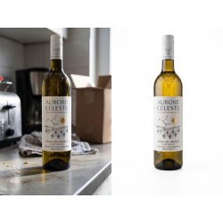 Product bottle background removal with clean finish for e-commerce