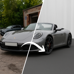 Eliminar fondo de coche con IA | speedclipping.com
